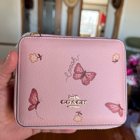 New Coach Butterfly Jewelry Box - Picture 1 of 9